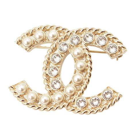 fake chanel pins|chanel inspired brooch pin.